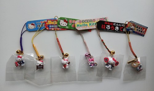 Hello kitty netsuke - netsuke, strap
